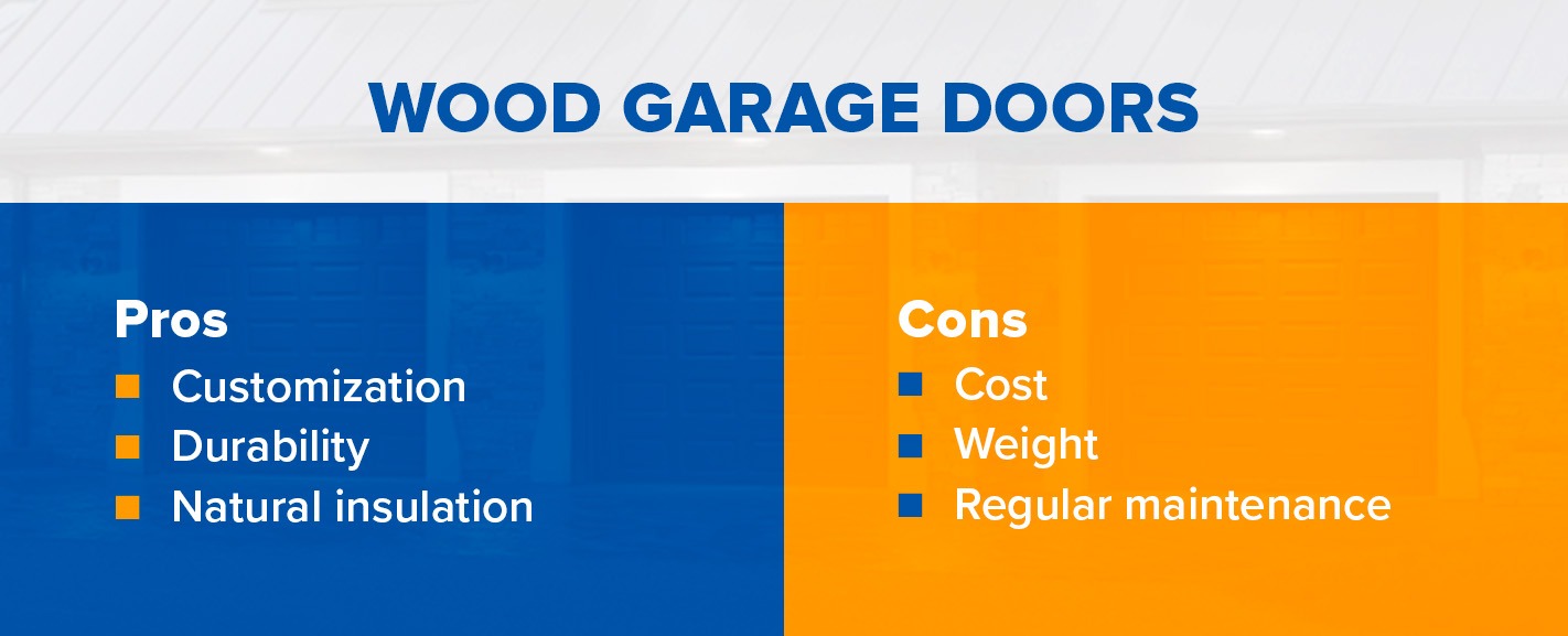 the pros and cons of garage doors
