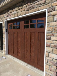 residential garage door installation in Omaha NE
