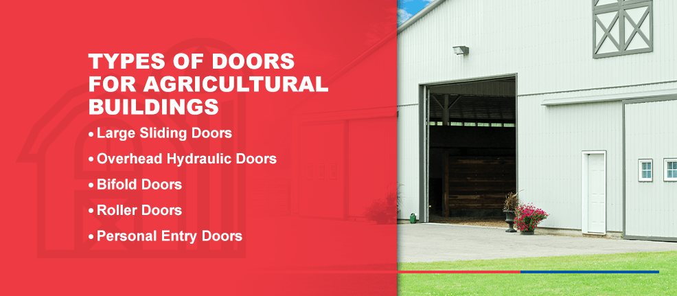 types of doors for agricultural buildings