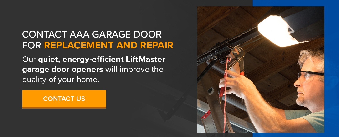 Contact AAA Garage Door for Replacement and Repair