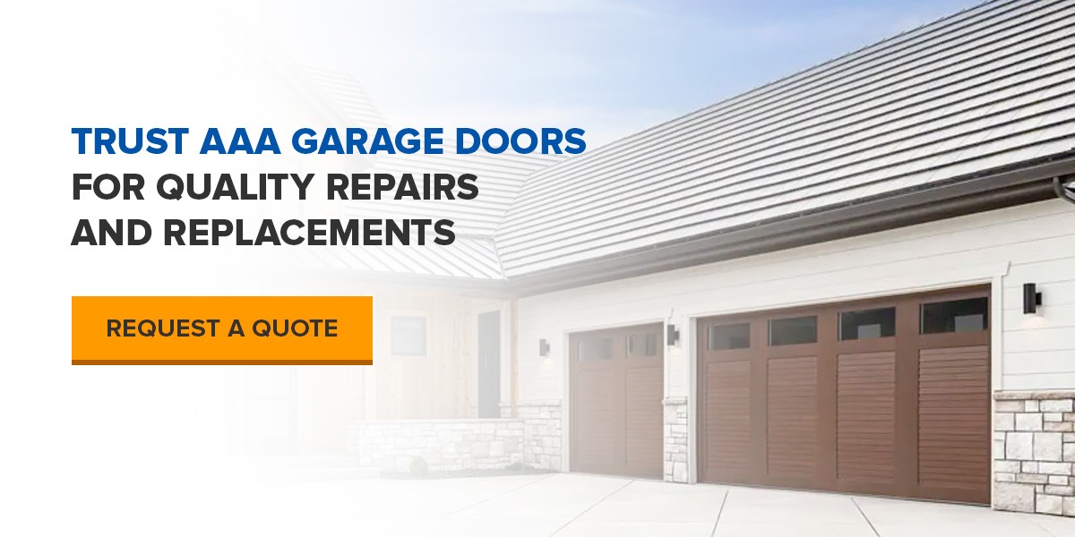 Trust AAA Garage Doors for Quality Repairs and Replacements
